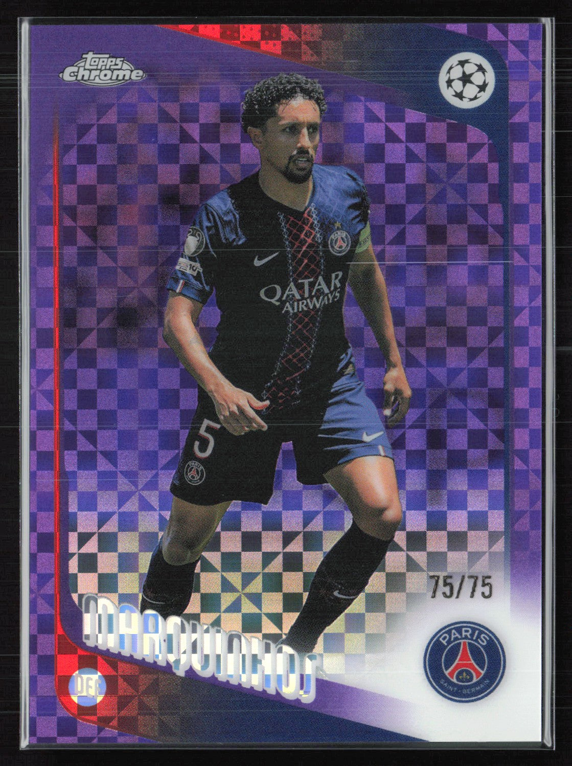 Marquinhos Purple Checker 75/75