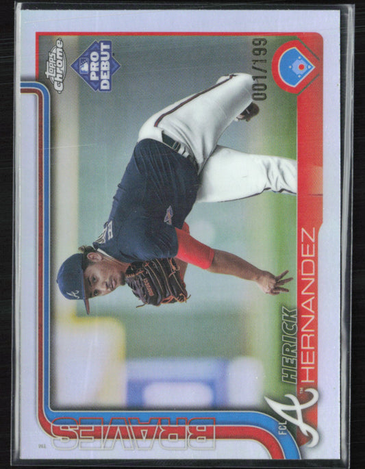 Herick Hernandez Pro Debut /199 Refractor