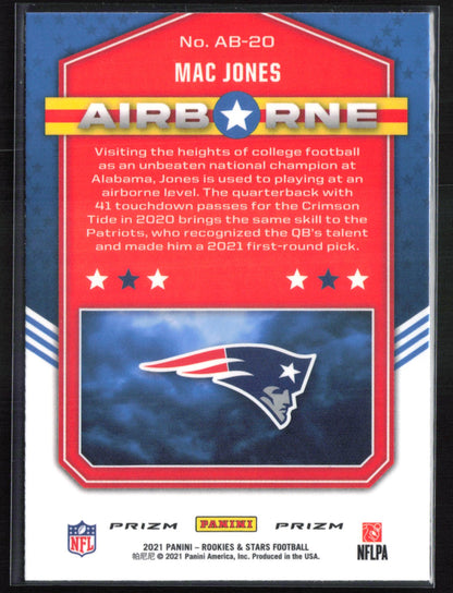 Mac Jones RC Airborne Silver