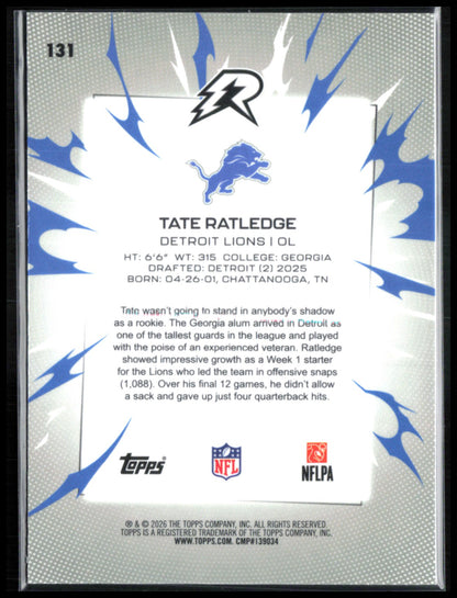Tate Ratledge RC Blue Wave /275