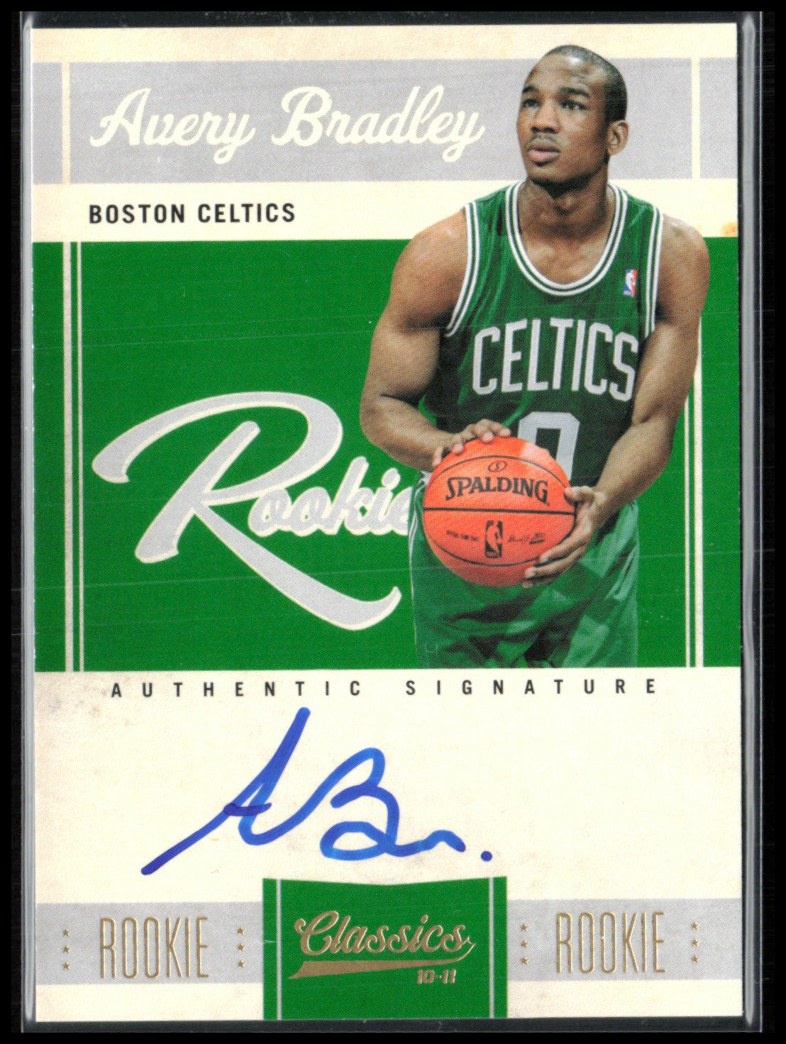 Avery Bradley RC Auto /699 2011 Panini Classics