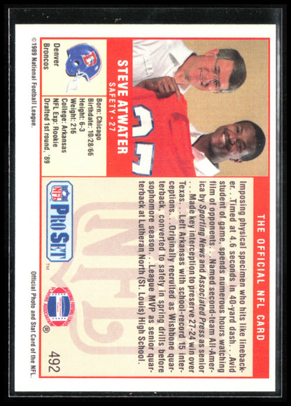 Steve Atwater 1989 Pro Set