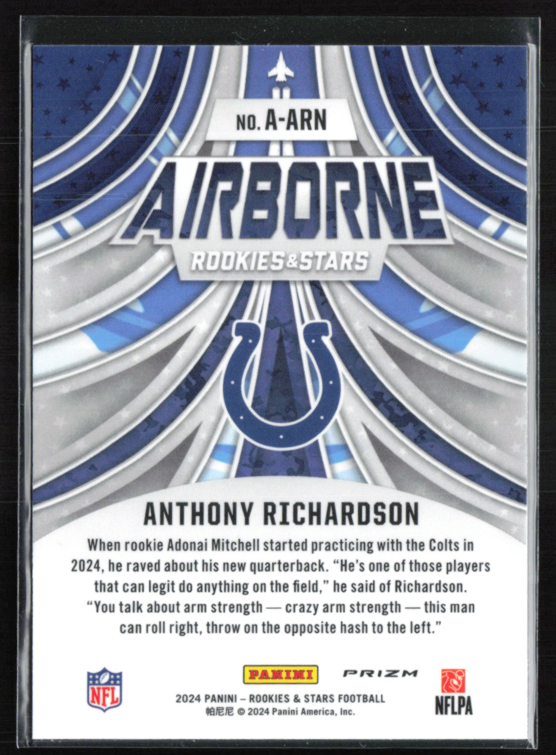 Anthony Richardson Airborne Silver