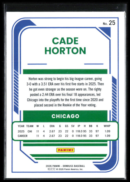 Cade Horton Red BLue