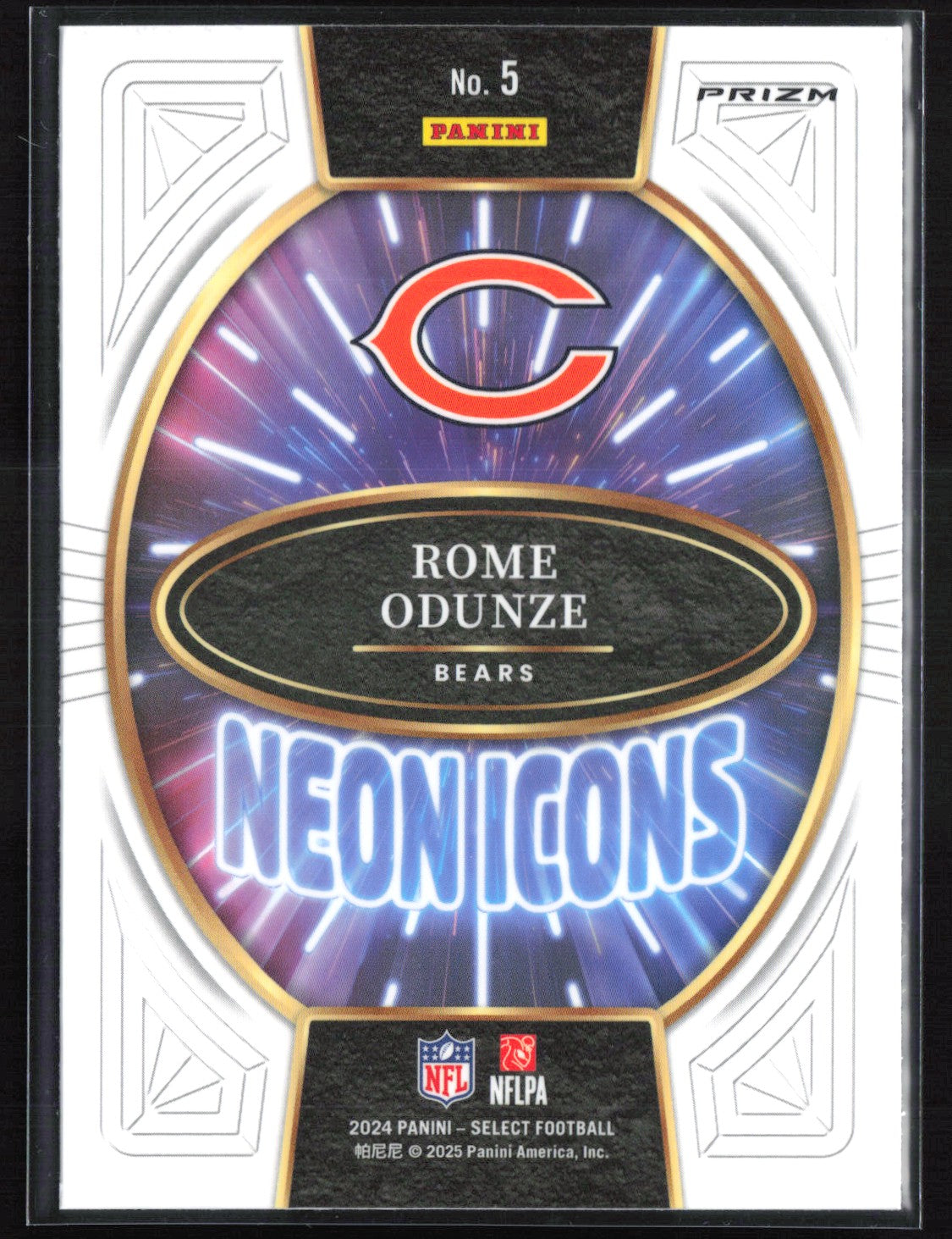 Rome Odunze RC Silver