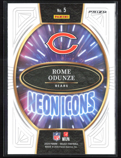 Rome Odunze RC Silver