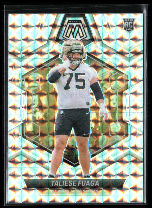 Taliese Fuaga RC Mosaic Prizm
