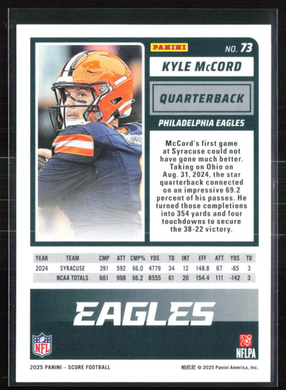Kyle McCord RC