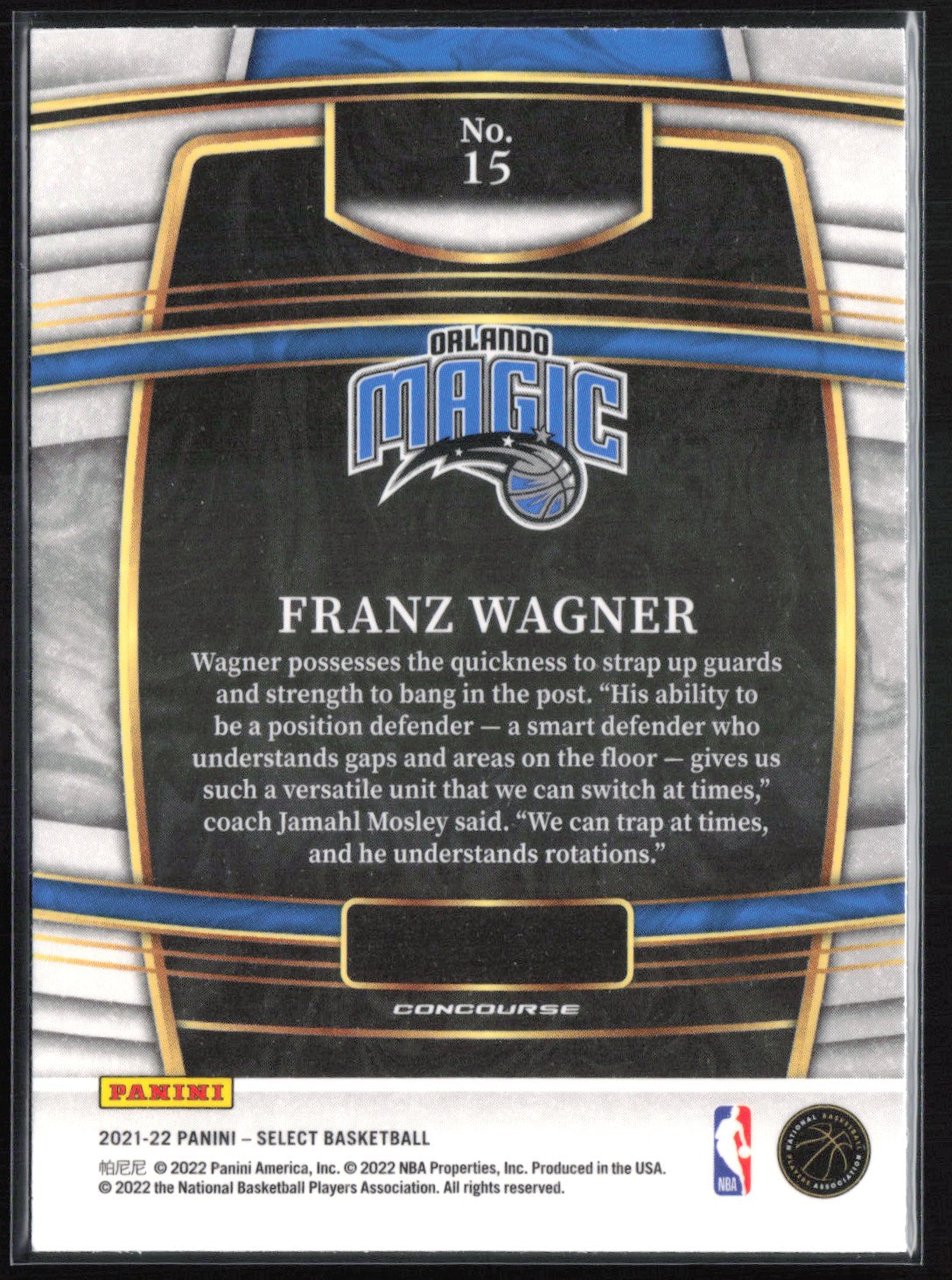 Franz Wagner RC