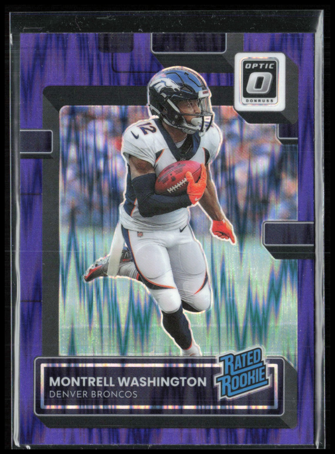 Montrell Washington RC Purple Shock