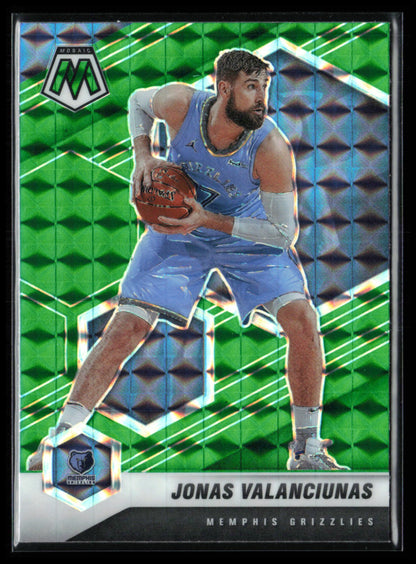 Jonas Valanciunas Green Mosaic
