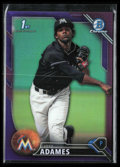 Jose Adames 1st Bowman Purple /250