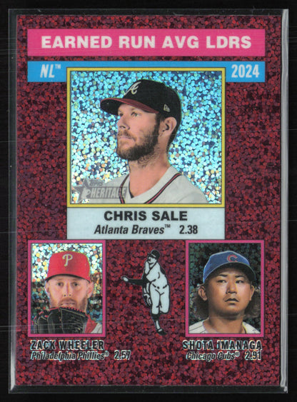 Shota Imanaga / Zack Wheeler / Chris Sale Red Sparkle