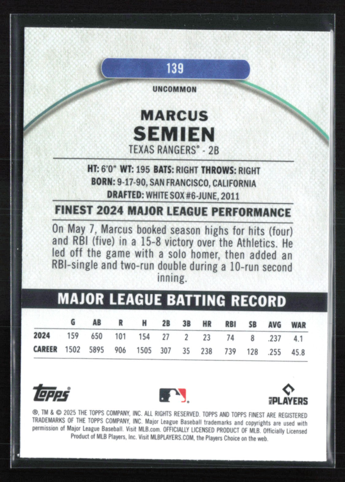 Marcus Semien X-Fractor