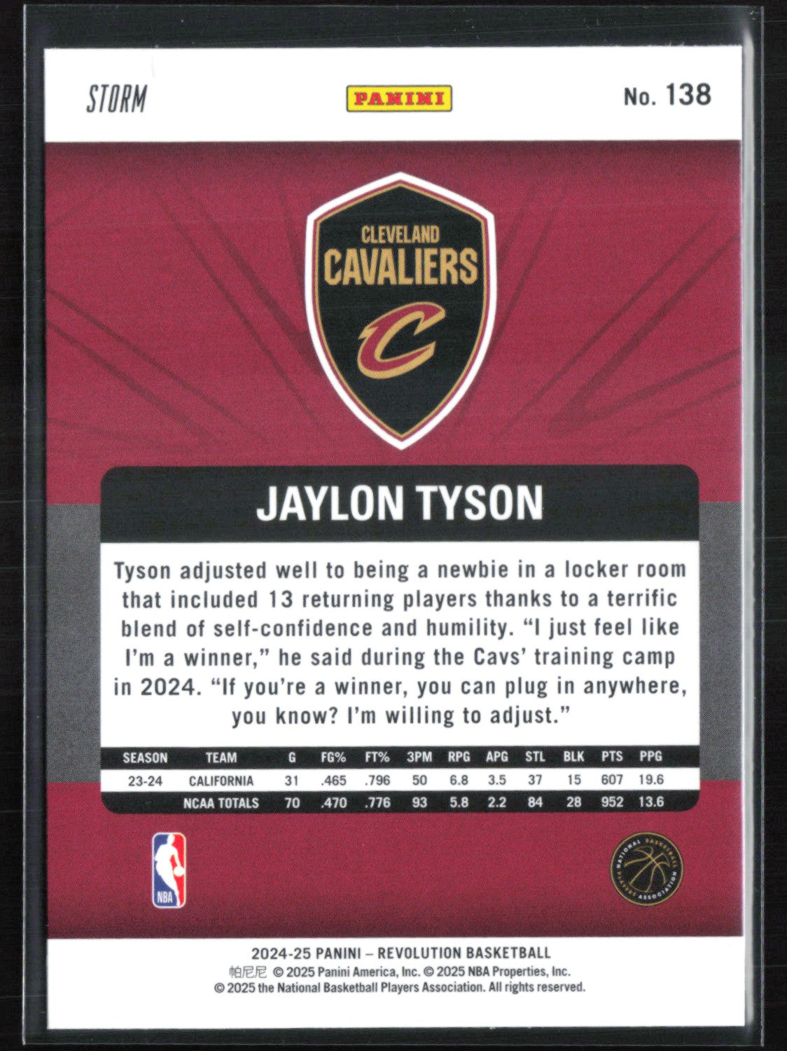 Jaylon Tyson RC Storm
