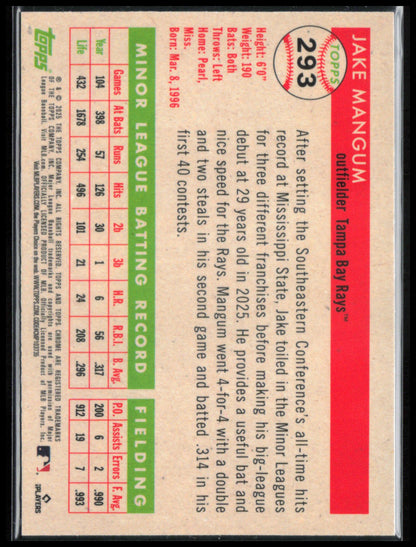 Jake Mangum RC Blue Shimmer /100