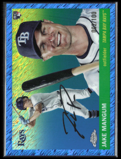 Jake Mangum RC Blue Shimmer /100