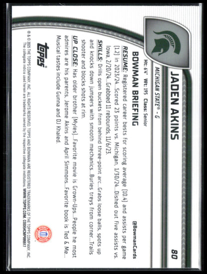 Jaden Akins Green Shimmer