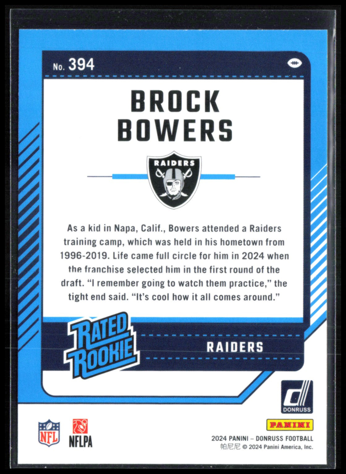 Brock Bowers RC