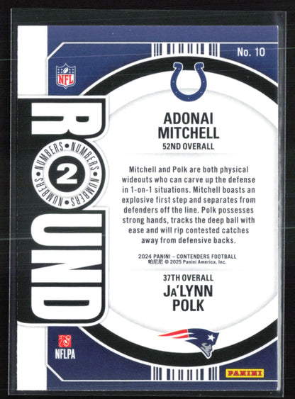 Adonai Mitchell / Ja'Lynn Polk RC