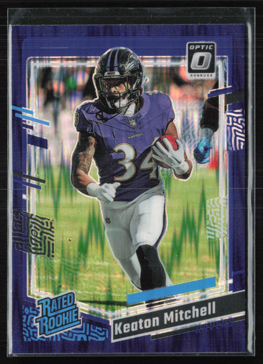 Keaton Mitchell RC Purple Shock