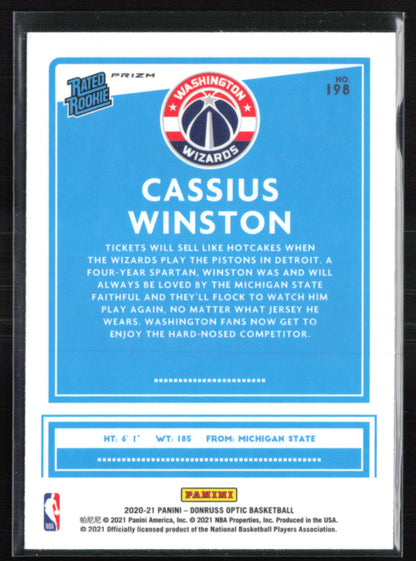 Cassius Winston RC Holo