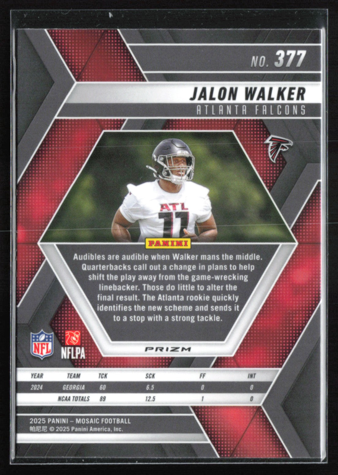 Jalon Walker RC Mosaic Prizm