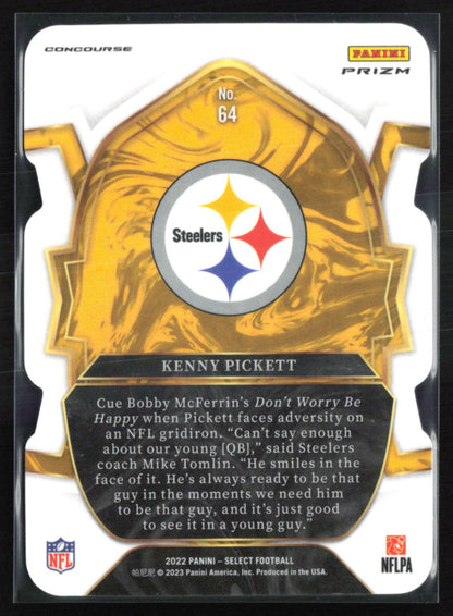 Kenny Pickett RC Silver Die-Cut