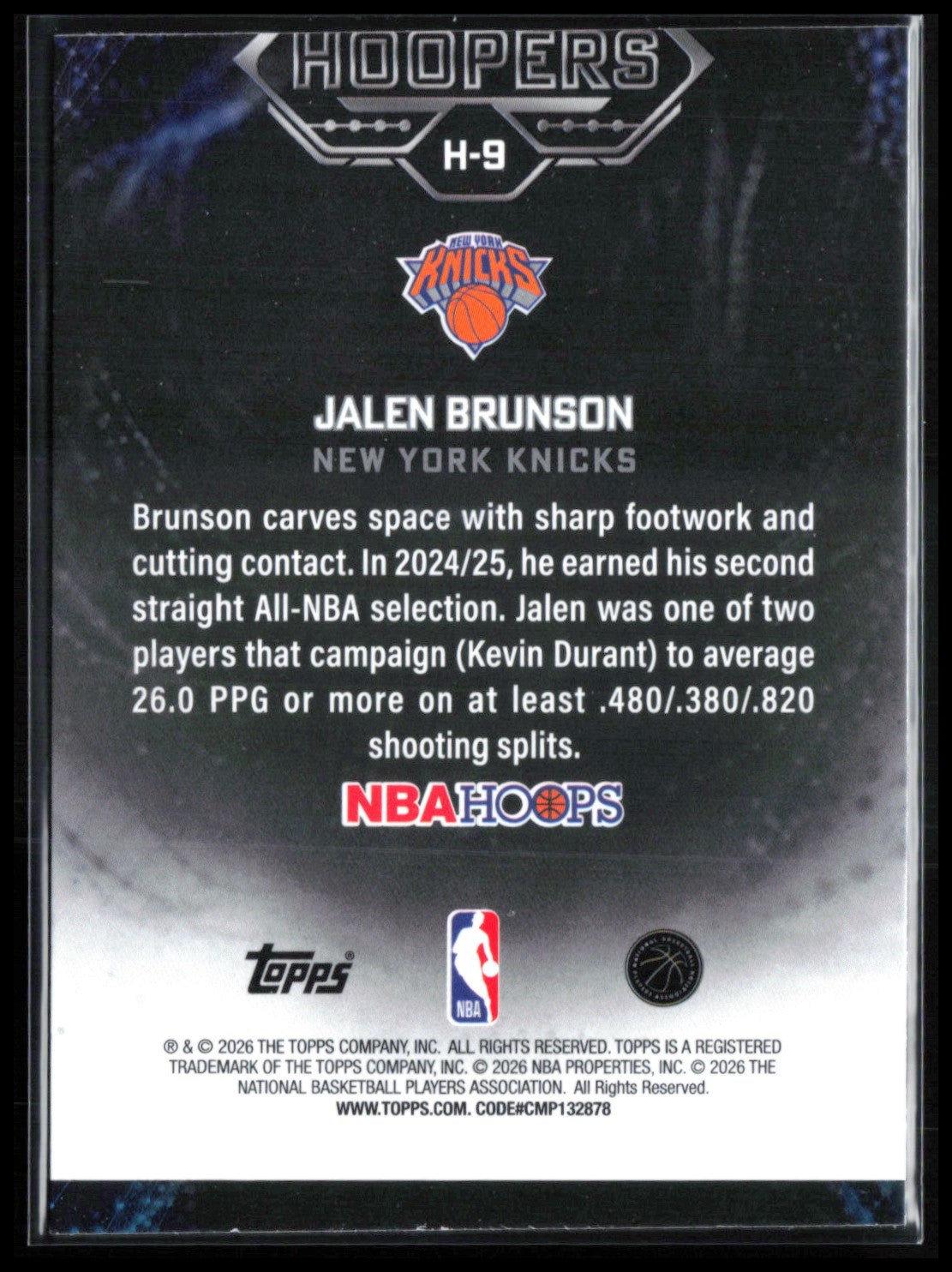 Jalen Brunson Hoopers