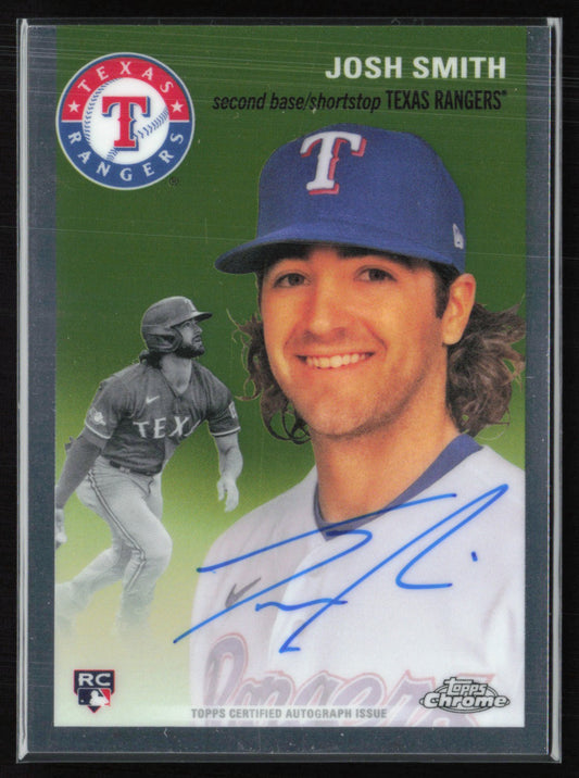 Josh Smith RC Auto 2023 Topps Chrome Platinum