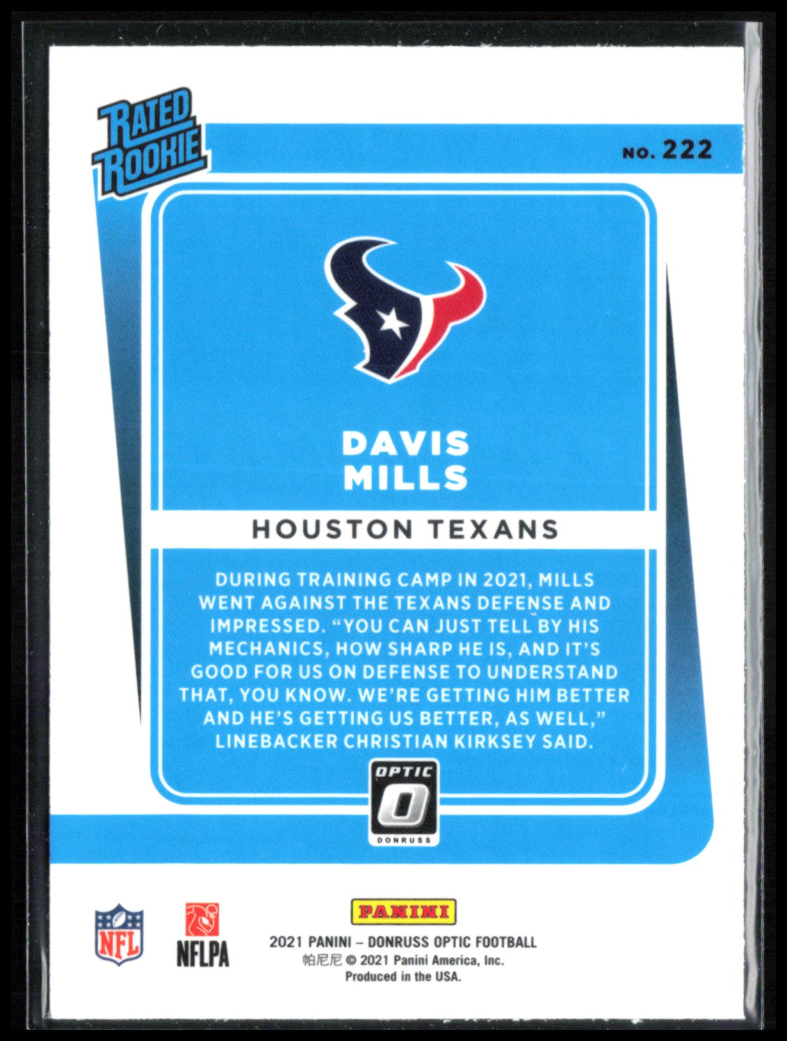 Davis Mills RC
