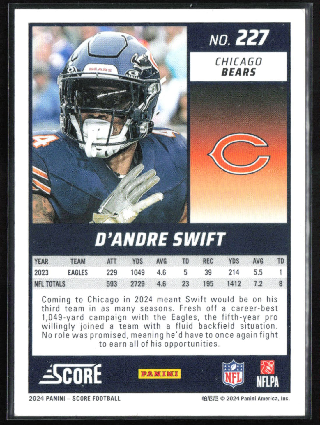 D'Andre Swift Orange /630