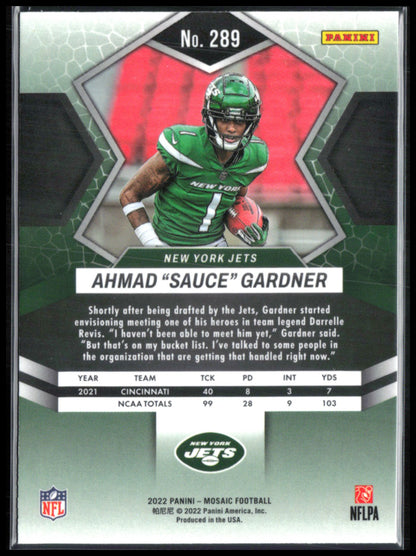 Ahmad Sauce Gardner RC