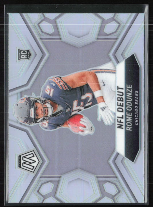 Rome Odunze RC Debut Holo