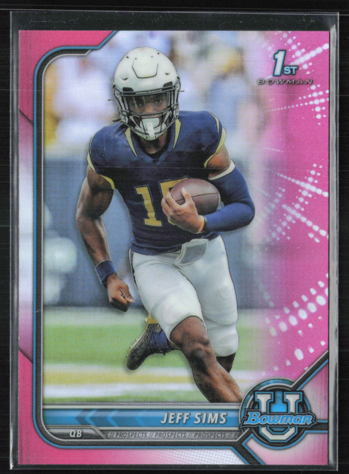 Jeff Sims 1st Bowman Pink