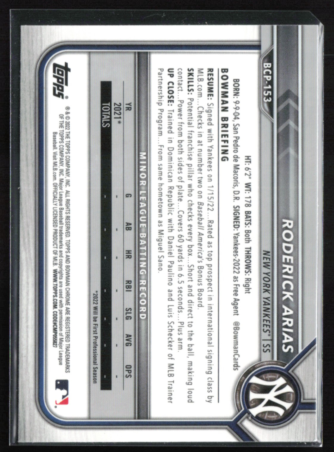 Roderick Arias 1st Bowman