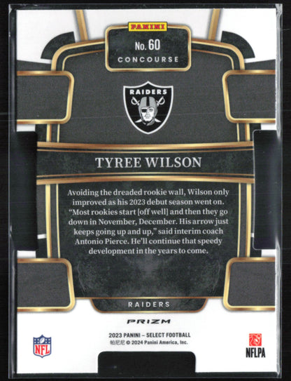 Tyree Wilson RC Silver Die-Cut