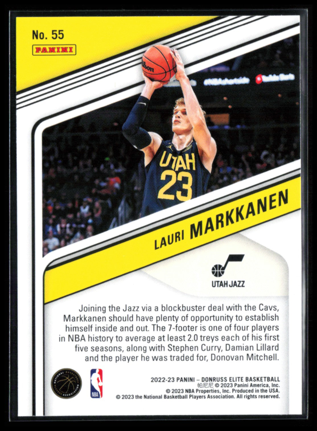 Lauri Markkanen Orange