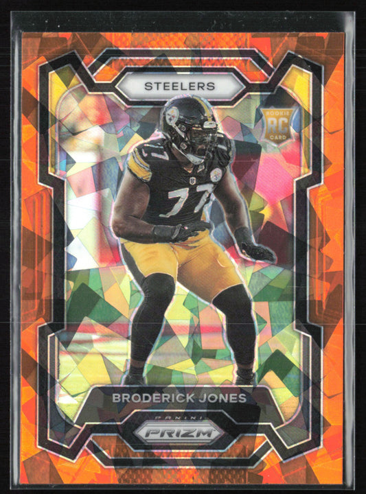 Broderick Jones RC Orange Ice