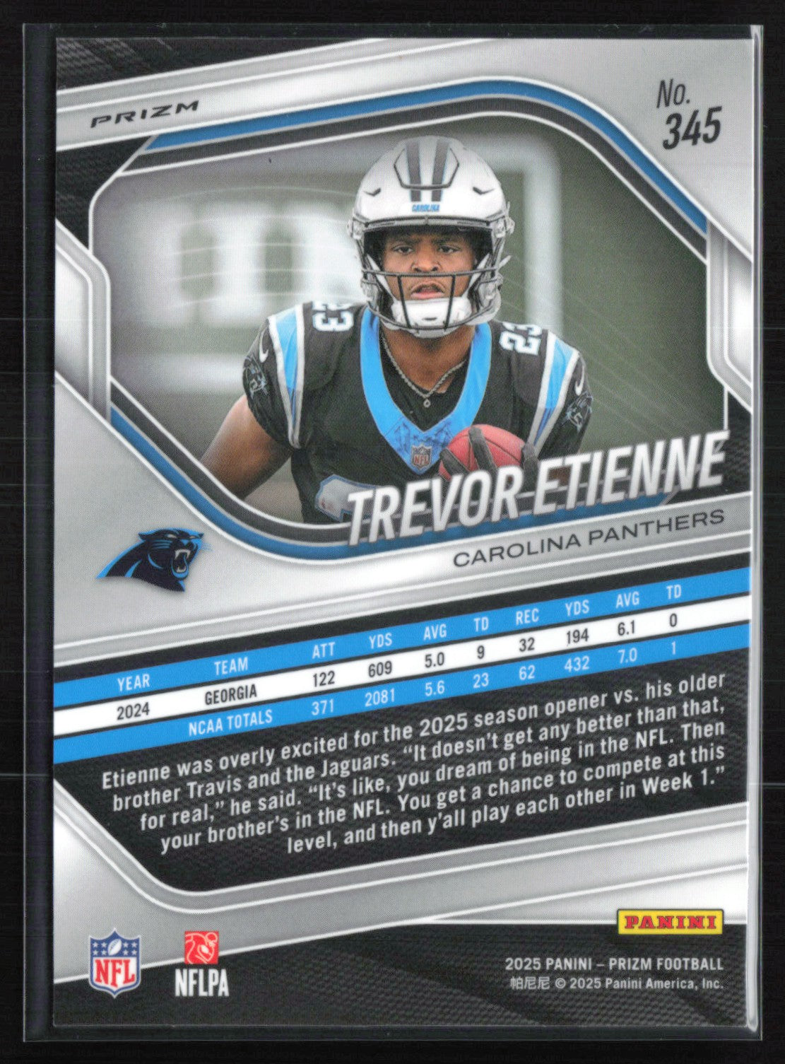 Trevor Etienne RC Silver Prizm