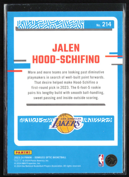 Jalen Hood-Schifino RC