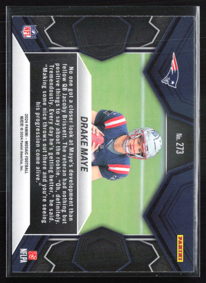 Drake Maye RC Debut