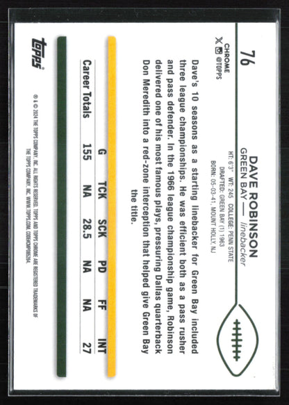 Dave Robinson Sepia Refractor