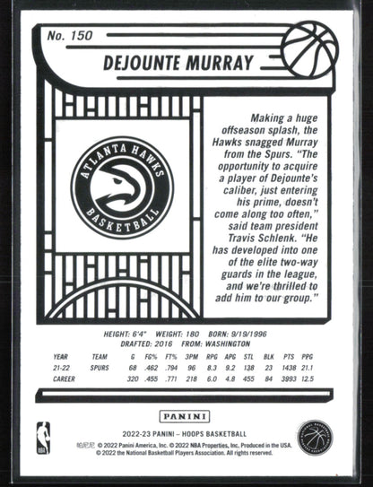 Dejounte Murray Teal Explosion