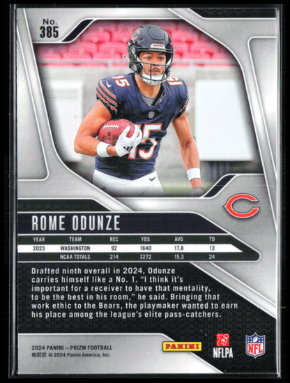 Rome Odunze RC