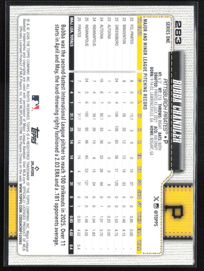 Bubba Chandler RC