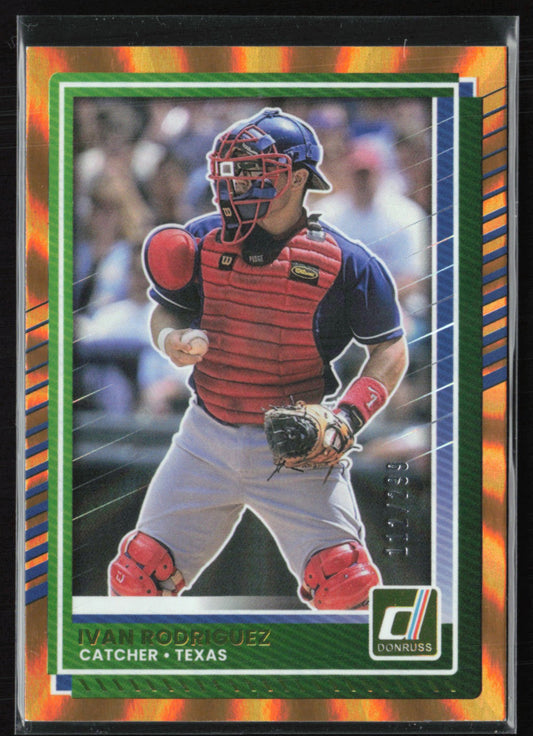 Ivan Rodriguez Orange /299