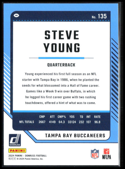 Steve Young 7/8 Orange 2024 Donruss