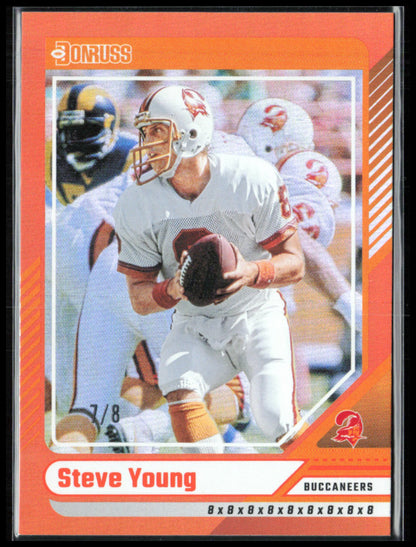 Steve Young 7/8 Orange 2024 Donruss