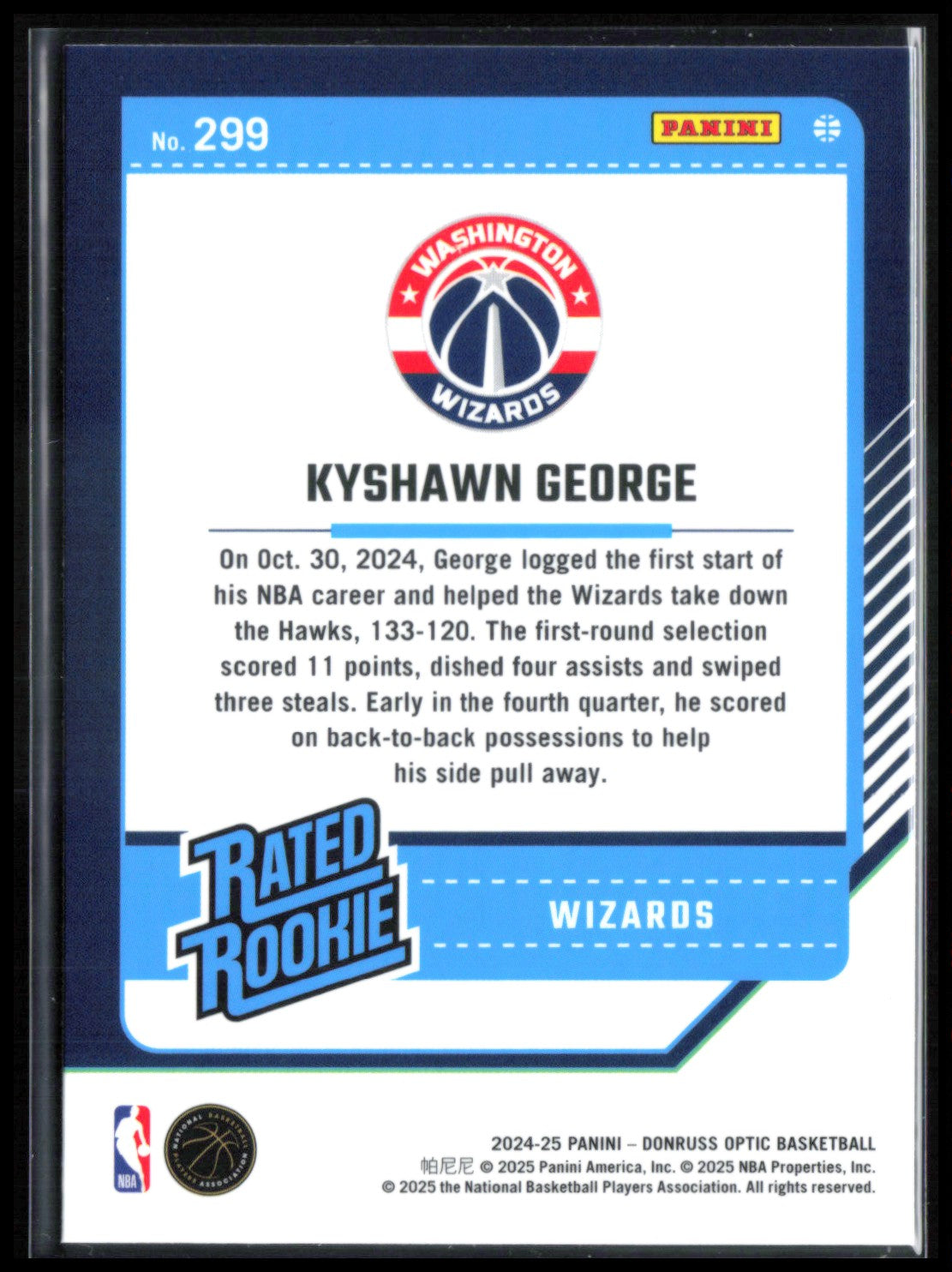 Kyshawn George RC